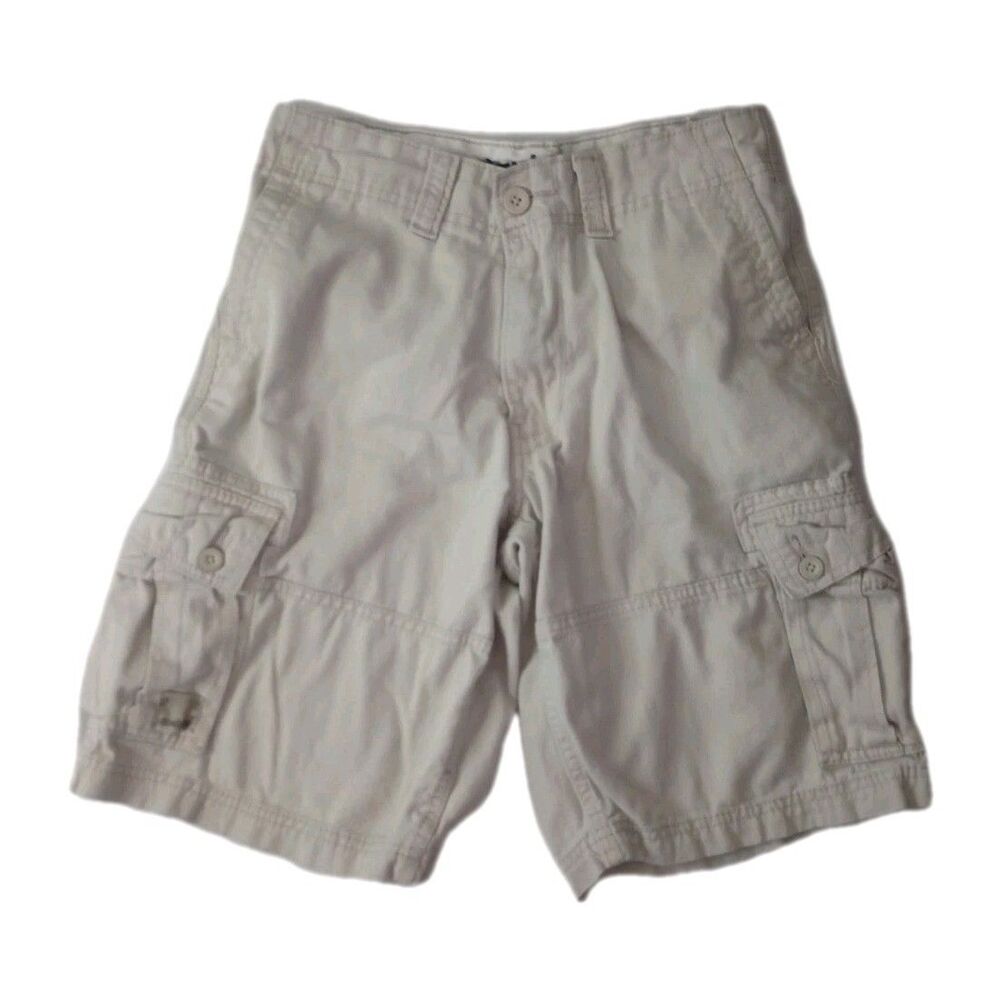Levi Denizen Beige Khaki Cargo Shorts sz 30 Mens
